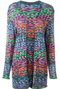 Multicolour knit cardigan from Other Designers featuring a cozy, multicolored pattern and button closure, casual and stylish for everyday wear.
