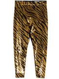 Balenciaga sequin stretch-jersey leggings, stylish trousers with shimmering sequin details and comfortable fit.