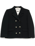 Gucci GG Buttons blazer featuring classic design, tailored fit, and iconic button details, perfect for stylish formal or casual wear.