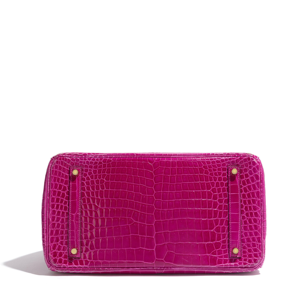 Hermès Birkin 35 Rose Sheherazade GHW top handle bag with gold hardware, showcasing elegant leather craftsmanship.