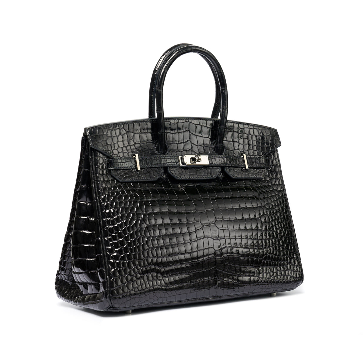 Hermès Birkin 35 Exotic Top Handle Bag with PHW in luxurious material, showcasing its elegant design and craftsmanship.