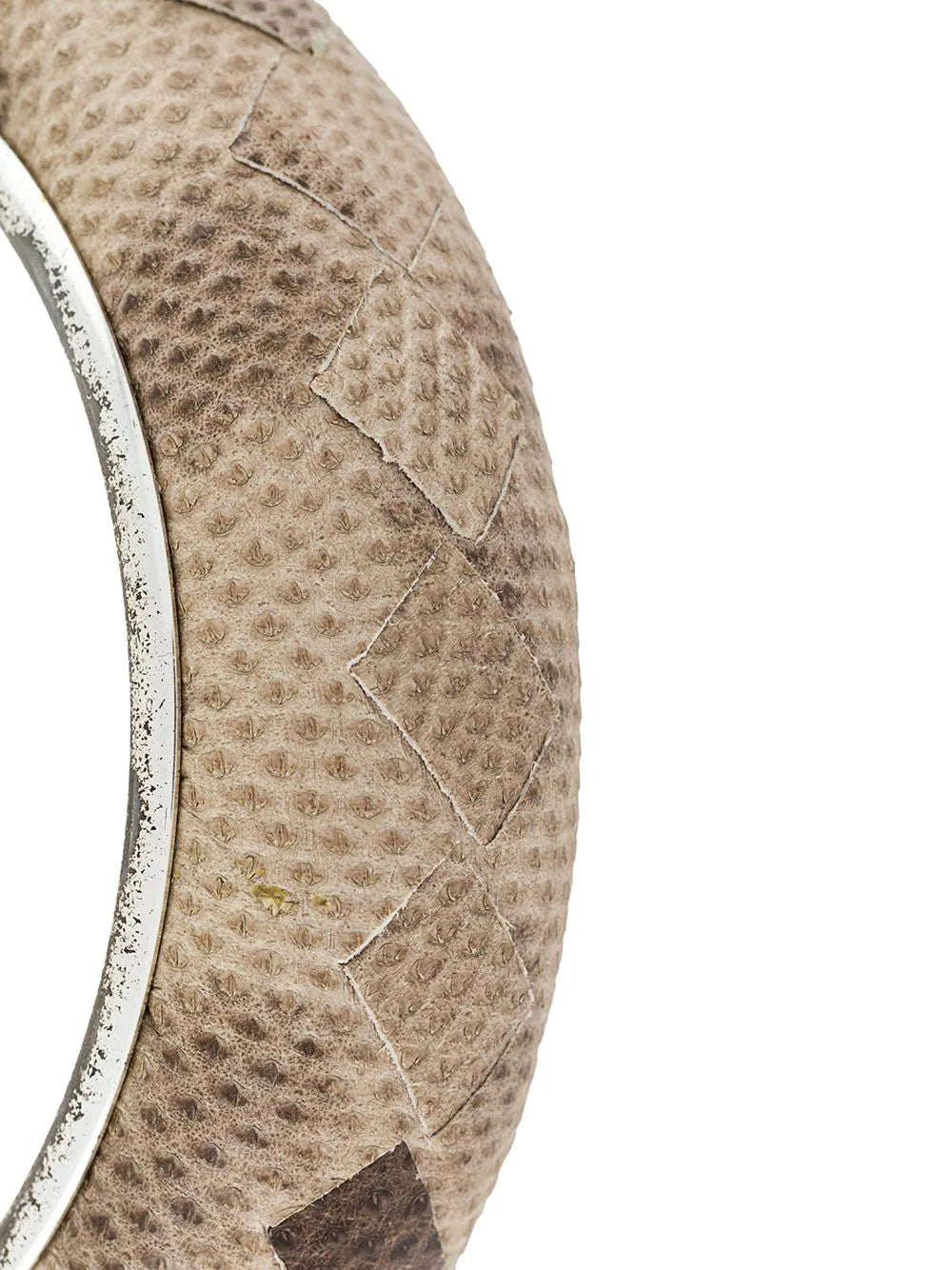 Bottega Veneta cuff bracelet featuring sleek metallic design and signature woven detail for a stylish accessory.