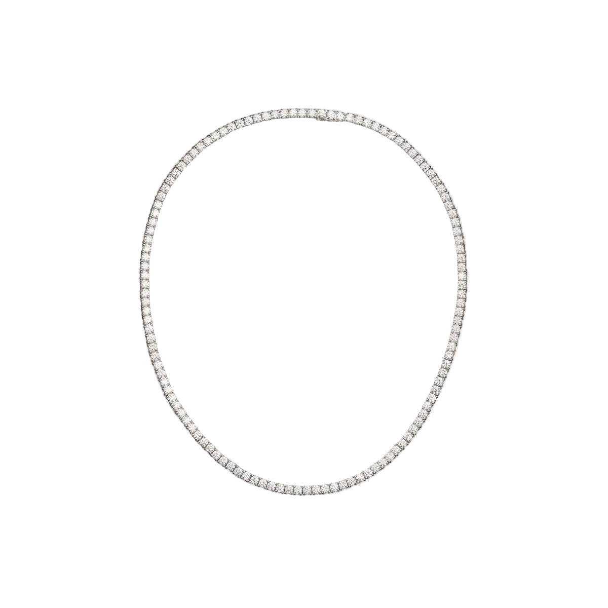 Cartier Essential Lines Riviera Necklace, elegant fine jewelry with sleek gold design, close-up of the delicate chain and clasp.