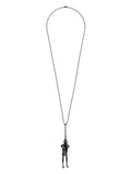 Chanel Mademoiselle Coco beaded necklace with intricate beadwork, featuring elegant design and signature style.