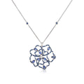 Leo Pizzo Fleurette pendant necklace featuring elegant floral design, showcasing fine craftsmanship and luxurious gold details.