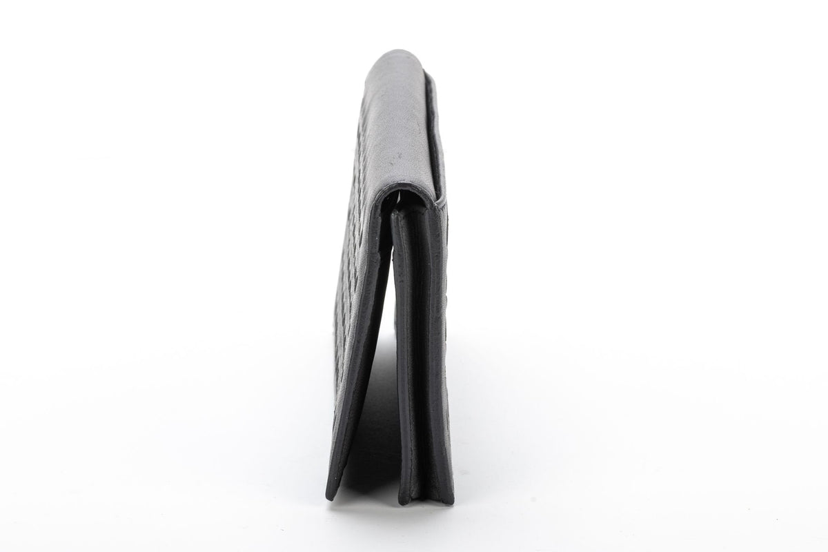 Bottega Intrecciato Gray Wallet Unisex