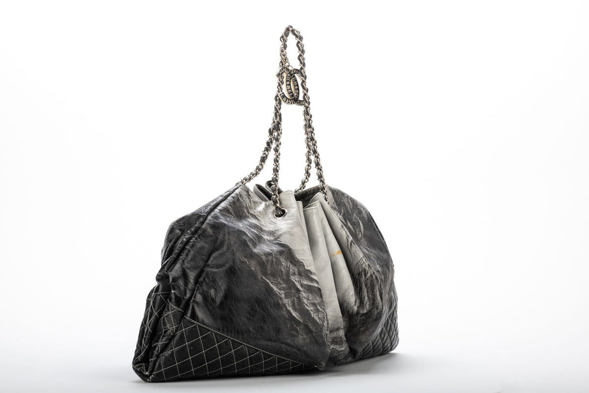 Chanel Degrade' Patent LG Shoulder Bag