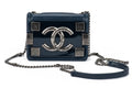 Chanel Boy Brick Flap Bag Navy