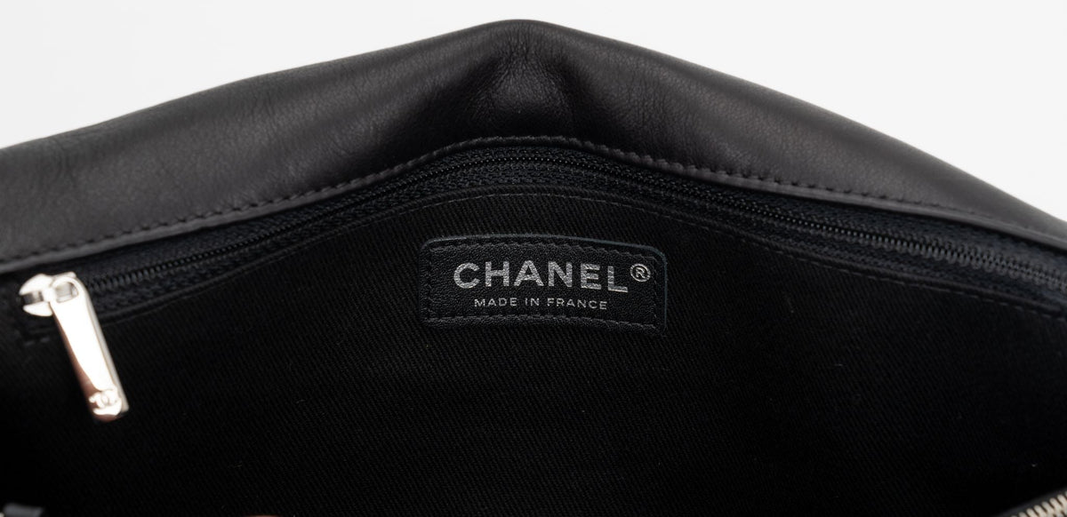 Chanel Black Quilted Large Shoulder Bag