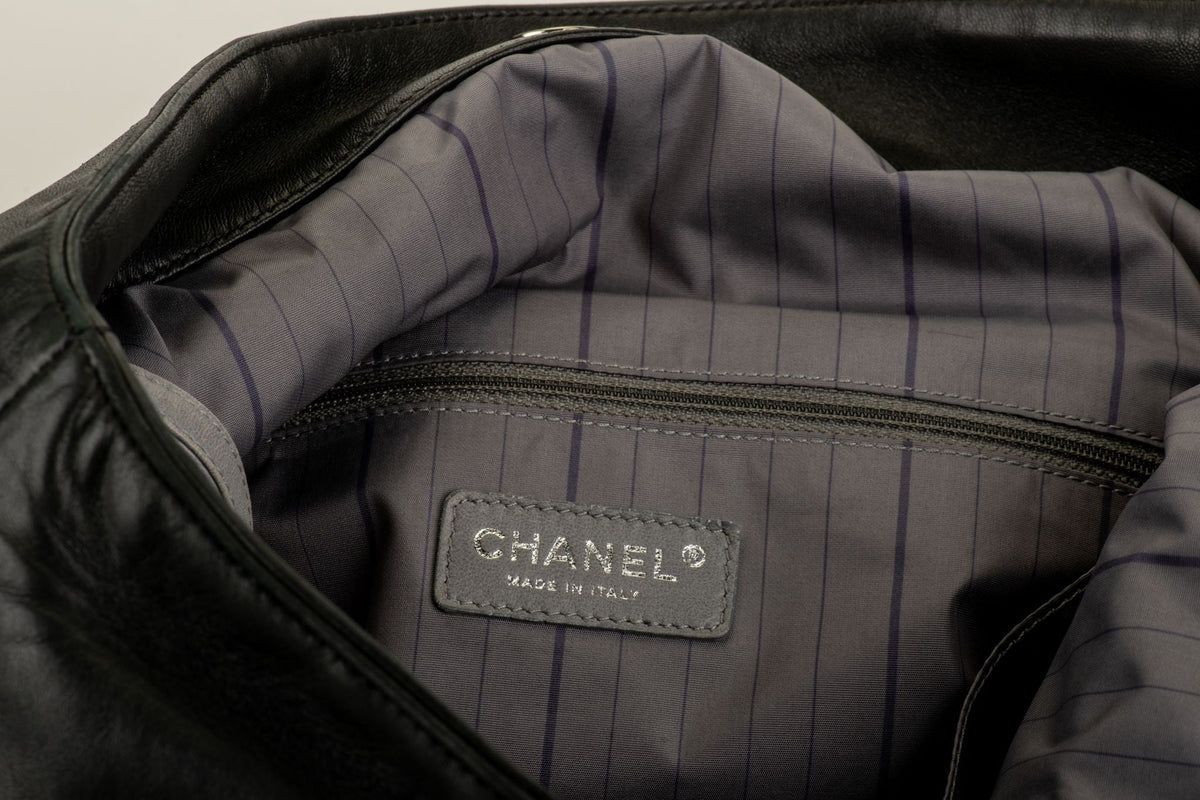 Chanel Black Rhinestone Bon Bon Tote