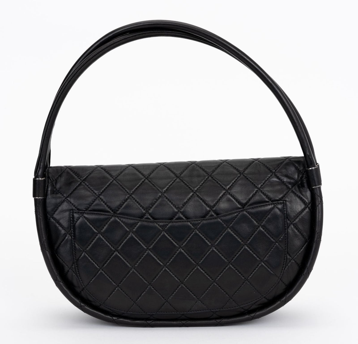 Chanel Collectible Black Hula Hoop Bag