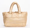 Chanel Gold Leather Coco Cocoon Tote Bag