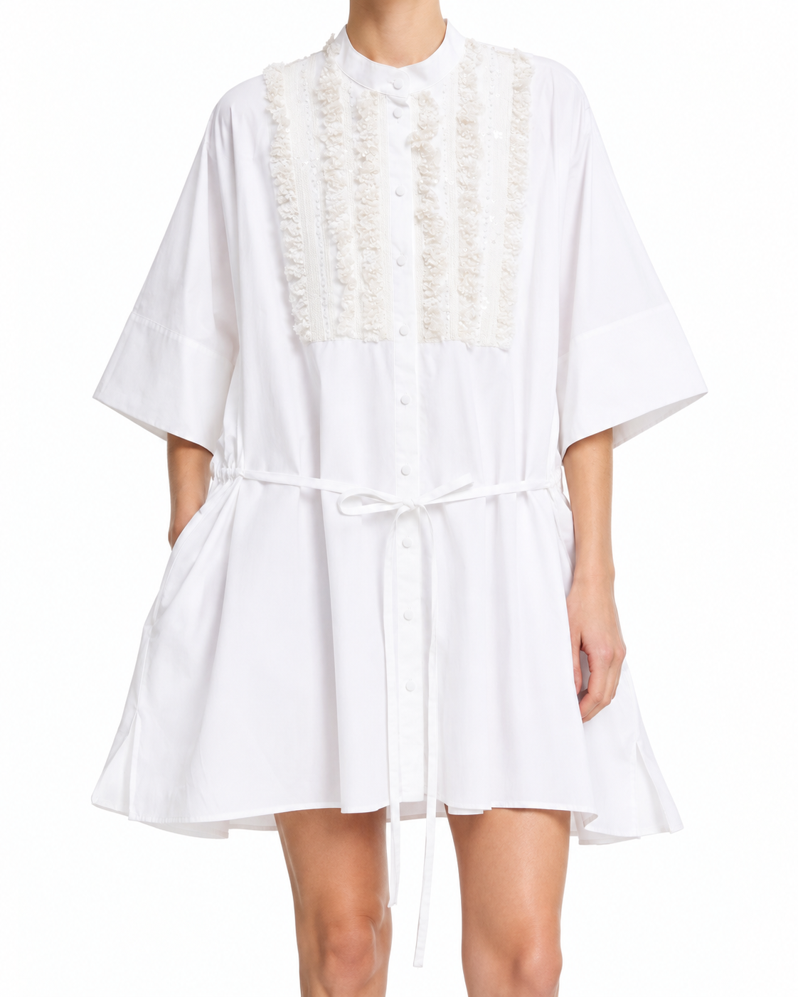 Valentino ruffle shirt, stylish women's top with elegant ruffle details and classic design, perfect for sophisticated looks.