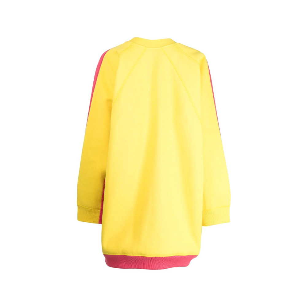 Celine colour block oversized sweatshirt, casual tops with bold color blocks and relaxed fit, front view showing neckline and sleeve details.