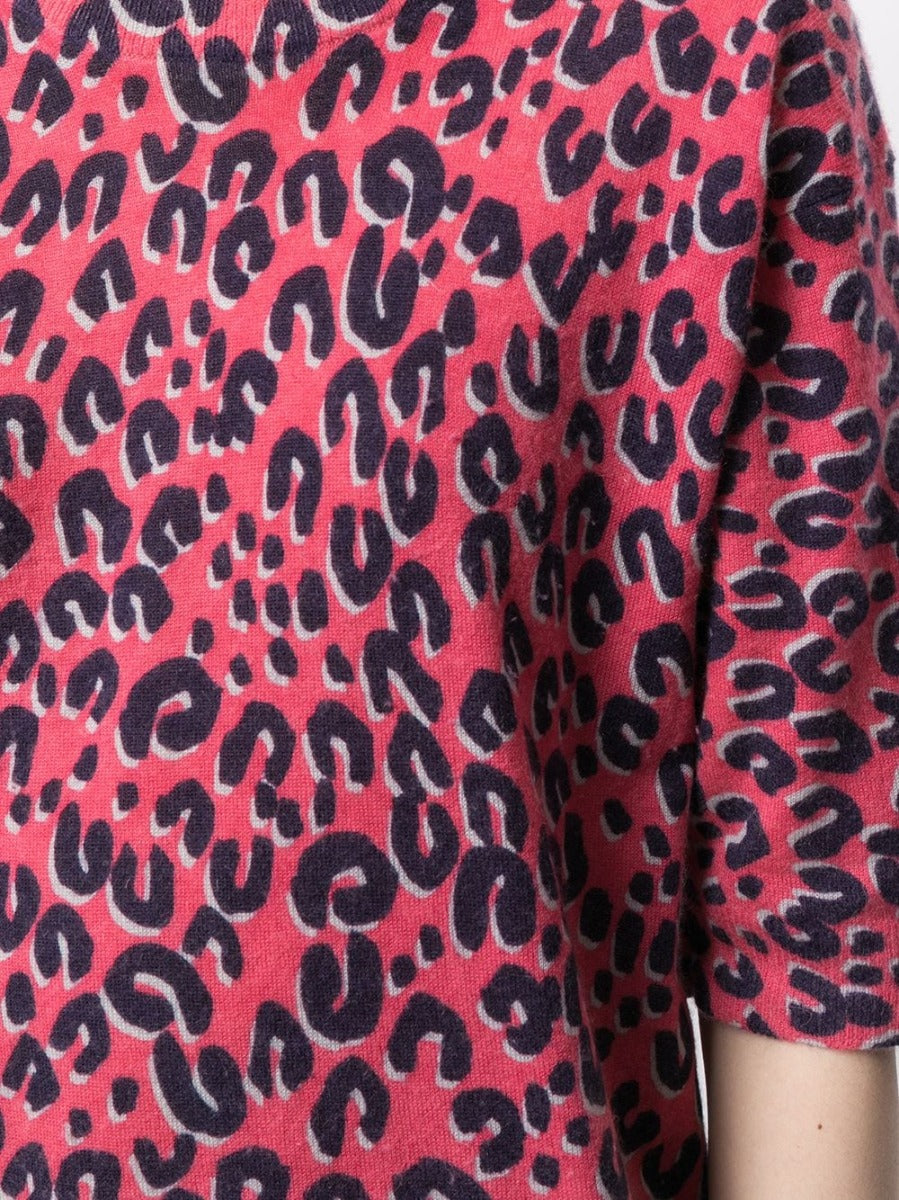 Louis Vuitton Stephen Sprouse Leopard Jumper 2006, stylish top with bold leopard print design.