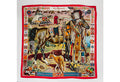 Hermes Les Cheyennes Silk Scarf Oliver